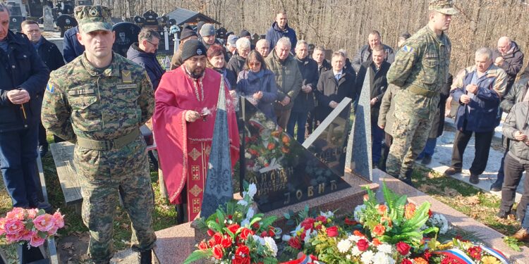 Обиљежене три деценије од погибије српског јунака пуковника Милана Јовића